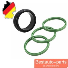 4x FORMDICHTUNG LADELUFTSCHLAUCH LADERLUFTKÜHLER FÜR BMW E46 E90 E60 E53 M57