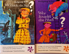 2x 'Wer knackt die Nuß?' - Kinderdetektivbuch
