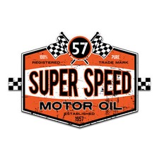 Retro Vintage Aufkleber Old