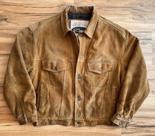 Diesel wildleder trucker jacke - diesel,