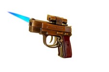 Neu Gas Feuerzeug als Pistole CZ 75  - Sturmfeuerzeug Pistolenfeuerzeug Lighter