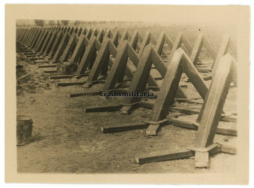 Orig foto panzersperren der - orig.,
