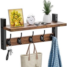 Wandhaken mit Regal –