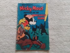 Micky Maus 19. Sonderheft "ABENTEUER AUF DER DOPPELKREUZ-FARM mit Minnie + Goofy