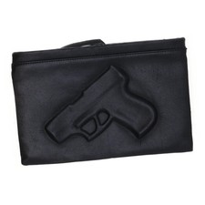 Vlieger & Vandam, Abendtasche, Damen, Schwarz, 21, 1, 32 cm #Rlw