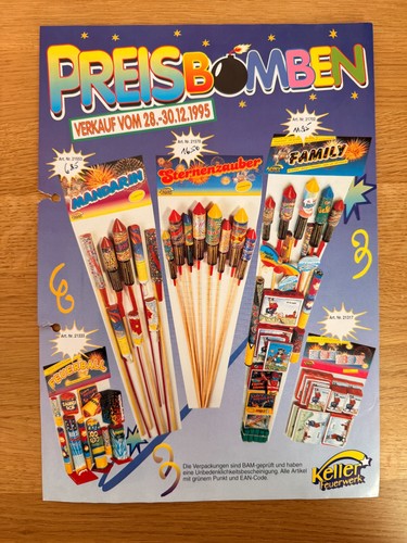 Alter keller feuerwerk - keller, flyer