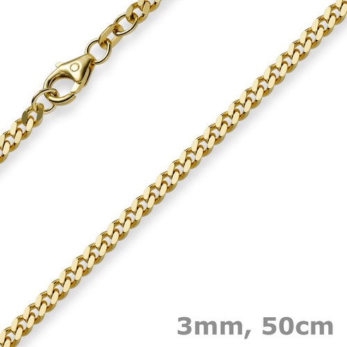 3mm panzerkette kette - kette, collier