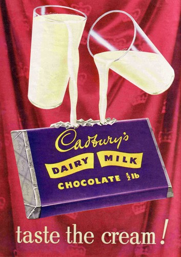 Ad80 vintage cadbury milch - vintage, cadbury's