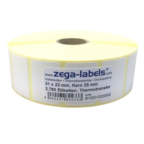 Thermotransfer etiketten rolle - etiketten,