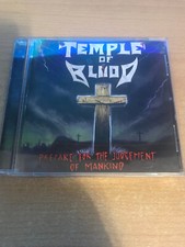 TEMPLE OF BLOOD - prepare for the judgement of mankind CD Cauldron Born DIABOLIC