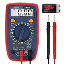 AstroAI Digital Multimeter Voltmeter Ohmmeter Amperemeter Multitester Messgerät