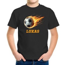 Kinder T-Shirt Fußball mit
