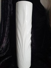 Vase, Porzellan, weiß