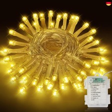 LED Fairy Lights Indoor Outdoor 5 m & 50 LEDs Battery Christmas Tree Fairy