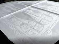 Jugendstil leinendamast - jugendstil,