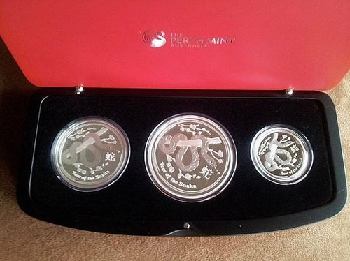 Schlange coin set - 3, 2013