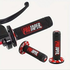 ⭐ProTaper⭐ Griffe Lenkergriffe Griffgummis 22/25mm Motorrad Roller etc ROT