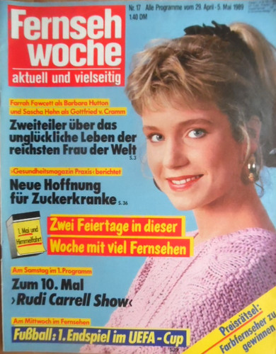 Fernsehwoche 1989 tv - fernsehwoche, 17