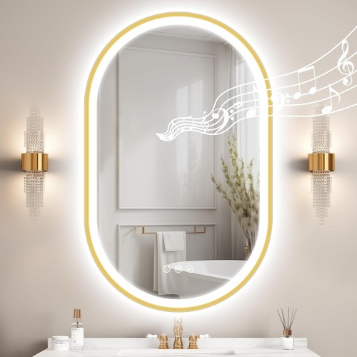 80cm led badspiegel - 50-80cm,