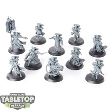 Adepta Sororitas - 10x Adepta Sororitas Battle Sisters Squad - unbemalt