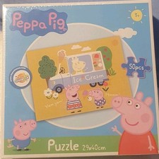 Puzzle Peppa Wutz Eiswagen Eis