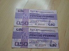 50 Pfennig Forumschecks DDR