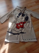 Waschleder Cardigan Longjacke