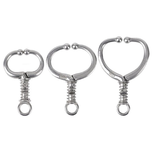 Bullennasenring aus edelstahl - bullennasenring,