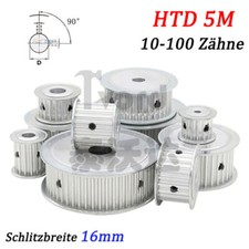 HTD 5M Zahnriemenscheibe AF-Typ 10~100 Zähne 5mm~25mm Bohrung, für 15mm Breite