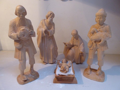 Krippenfiguren familie - ,