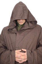 DUNKELBRAUNE ROBE Jedi Umhang