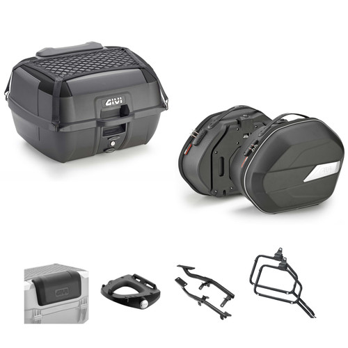 Givi koffer und taschen set - givi, koffer-