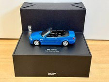 BMW (E46) M3 Cabrio / Laguna Seca blue / Minichamps / BMW Dealer / 1:43