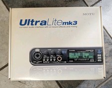Motu - Ultralite mk3 - UL Hybrid Compact USB Audio interface Dj Equipment 
