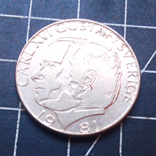 Schweden krone 1981 - 1,