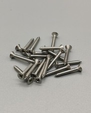 Schrauben 100 St.  f. Modell-/Gleisbau Ø2,2mm verschiedene Längen  Edelstahl