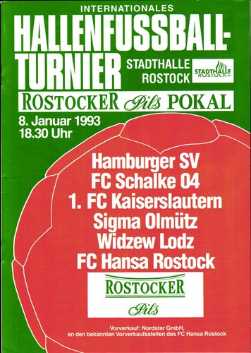 1993 rostock mit schalke - rostock,