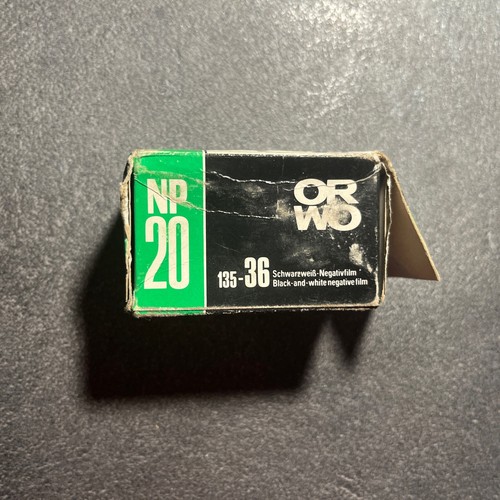 Orwo 135 20 schwarzweiß - 135-36, np