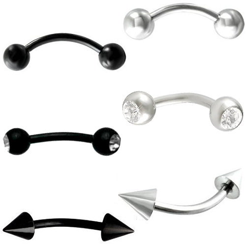 Banane curved barbell - banane,