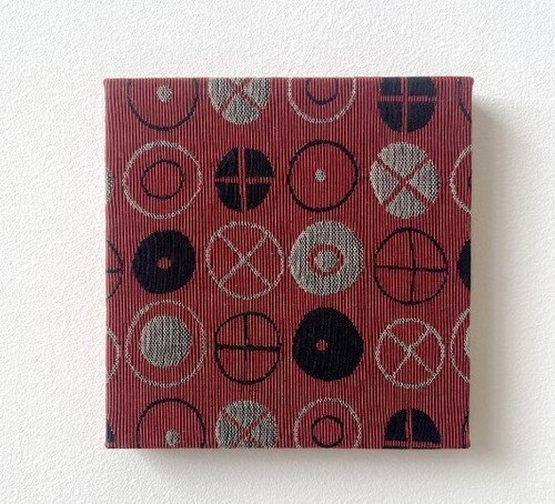 Maharam stoff panel kreise - stoff,