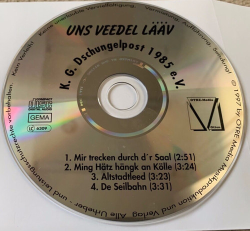 G dschungelpost 1985 - k.g.dschungelpost,