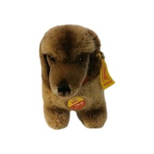 Steiff Dackel Bazi Stehend 1960er Jahre Hund Vintage