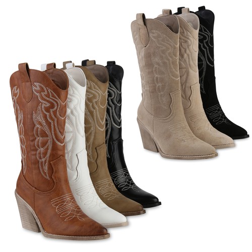 Damen cowboystiefel stiefel - damen,