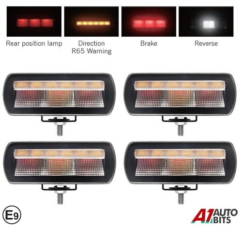 Led arbeitsleuchte x4 - 5",
