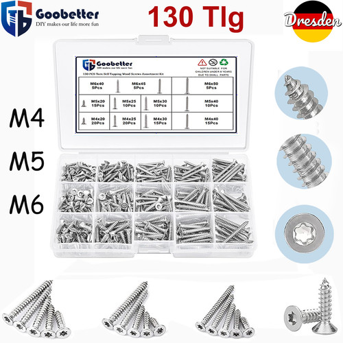 130tlg edelstahl - 130tlg,