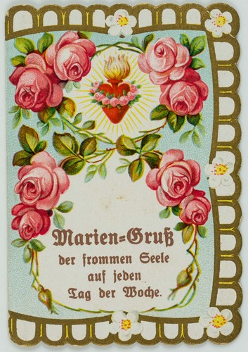 Votivkarte votivbild marien - votivkarte,, votivbild,