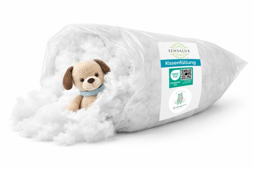 Kissenfüllung 1kg weiß
