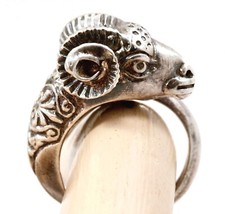 JAGDRING WIDDERKOPF Ring 925