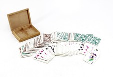 Alte Spielkarten Bridge Rommé