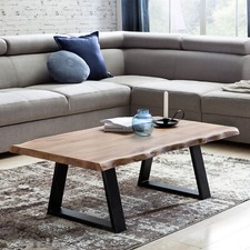 Couchtisch akazie massiv - massiv, 115cm
